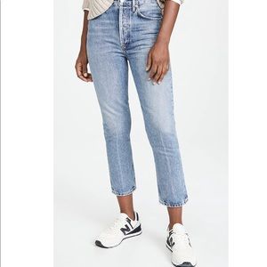 Agolde Riley jean -size 30 - Emulsion wash-100% cotton